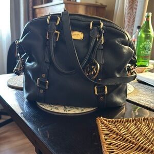 Michael Kors satchel, dark blue